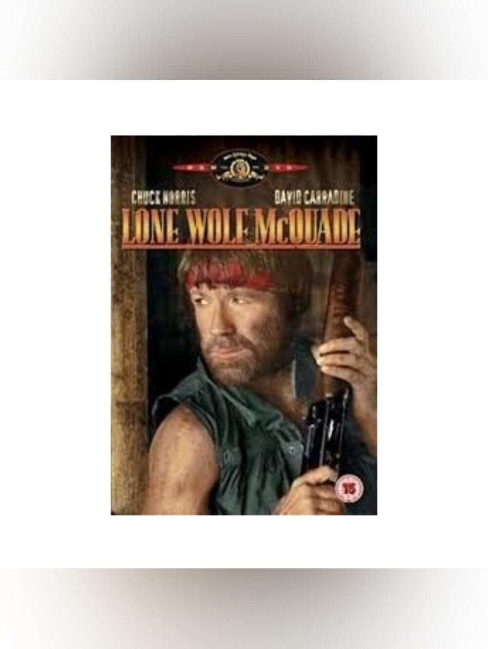 Lone Wolf McQuade Chuck Norris David Carradine DVD 2001
